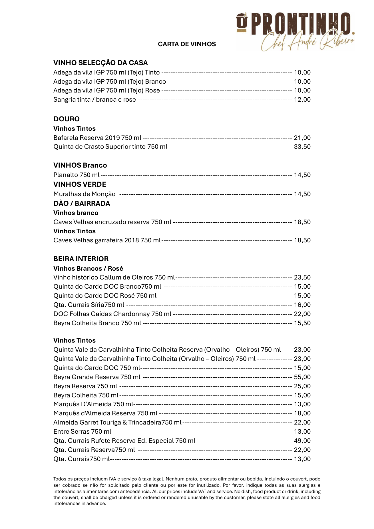 Vinhos