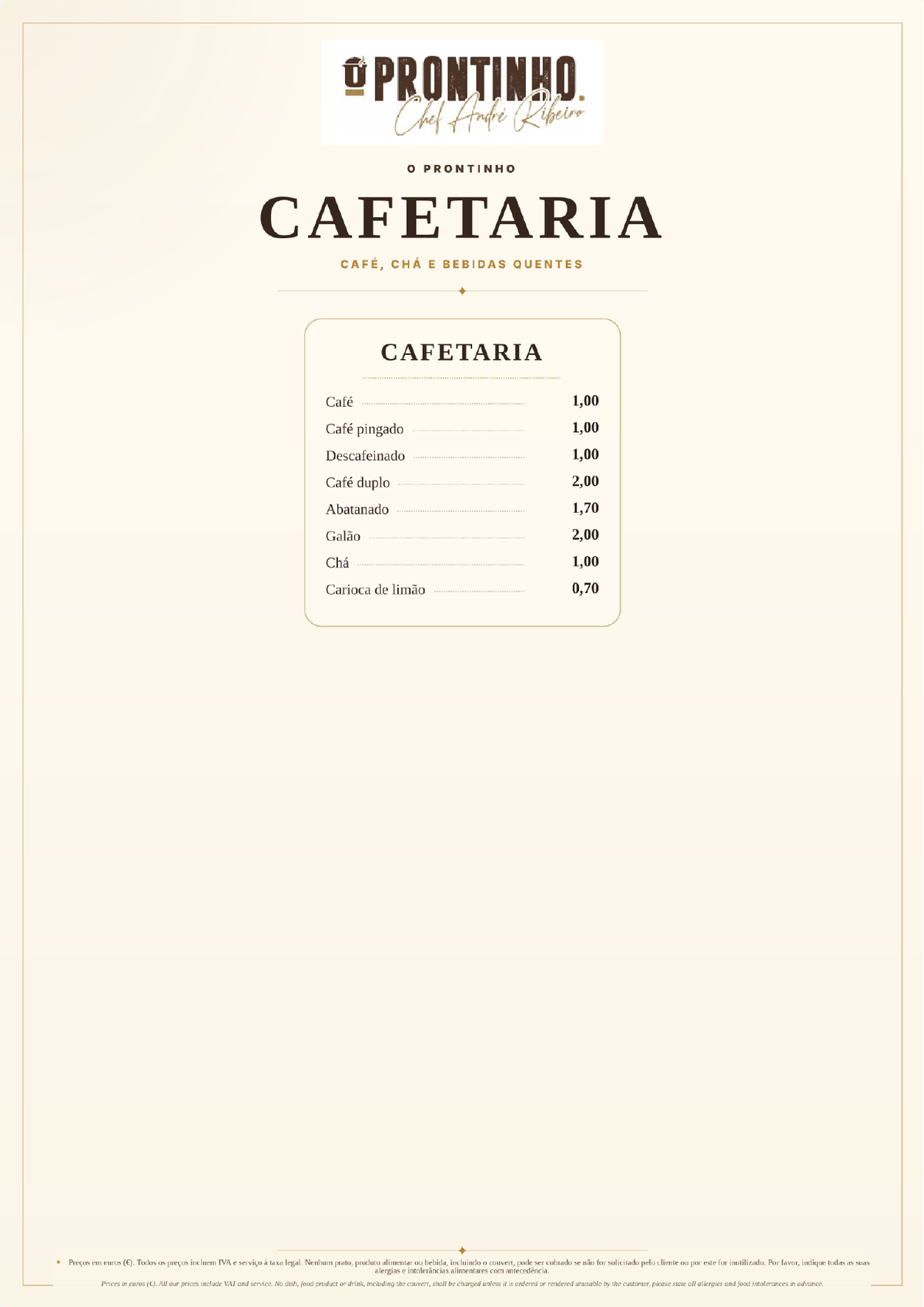 Cafetaria